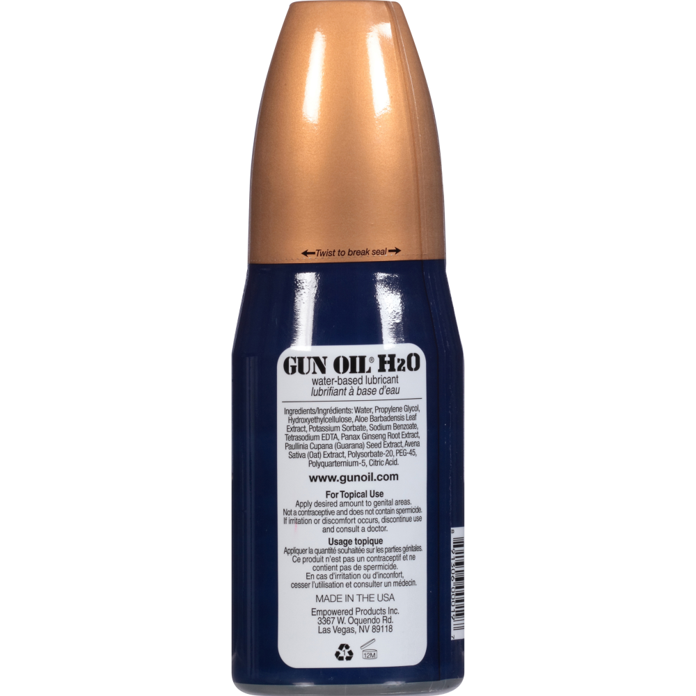 Gun Oil Water-Based Lube