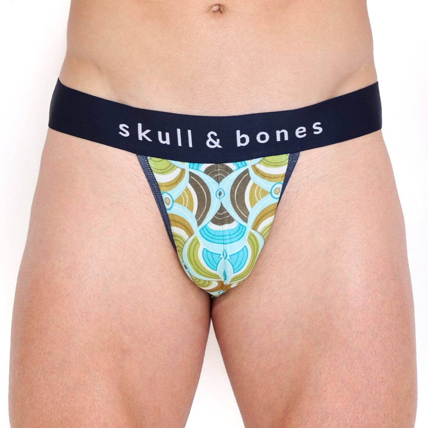 Retro Print Thong