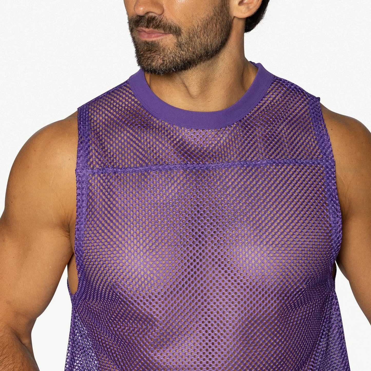 Purple Sleeveless Jersey