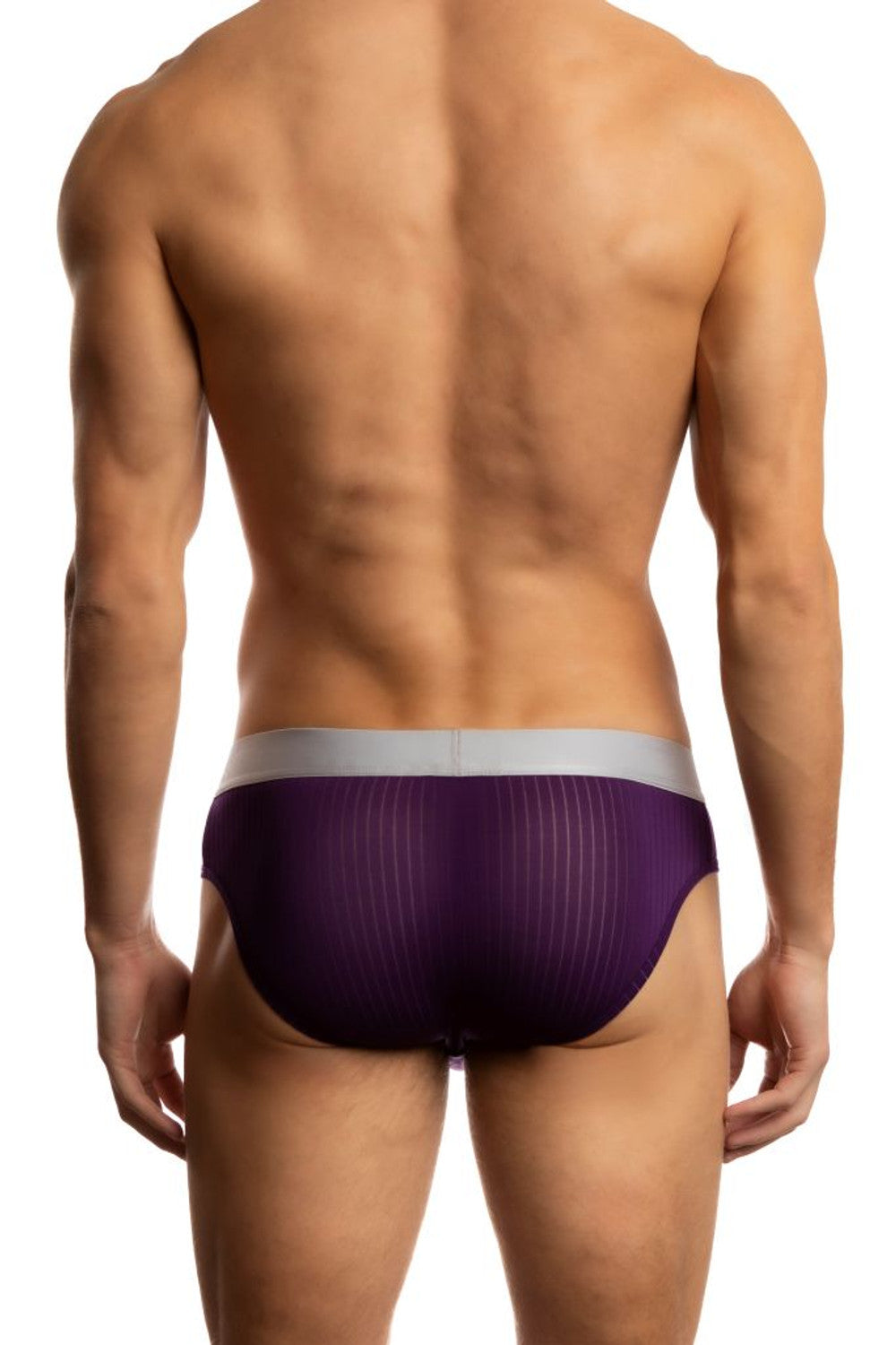 Purple Air Wide Ribbed Modal Brief
