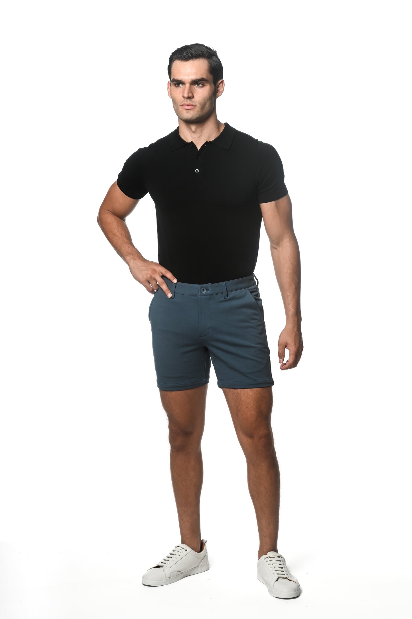 Blue Stone 6" Stretch Knit Chino Short