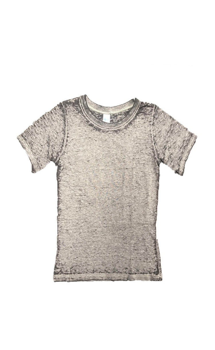 Charcoal Burnout Tee