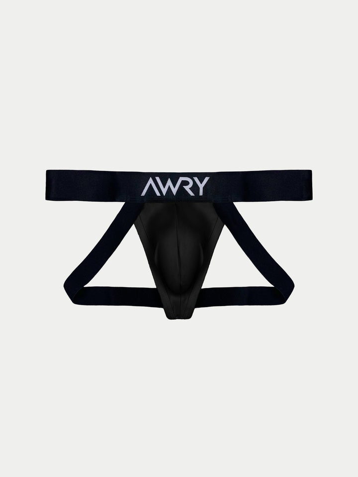 Black Apex Jock Thong