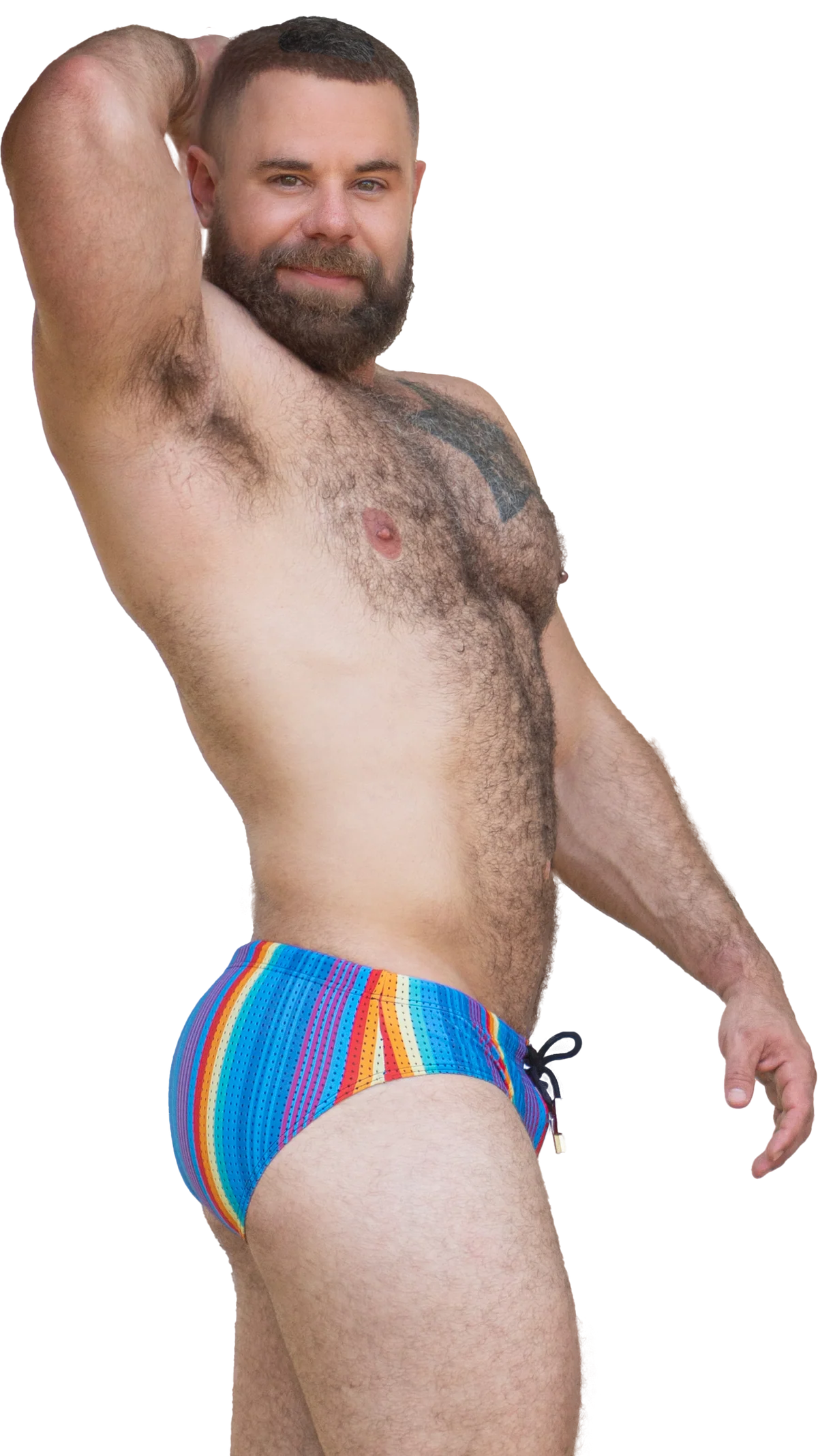 Rainbow Bulge Boost Swim Brief