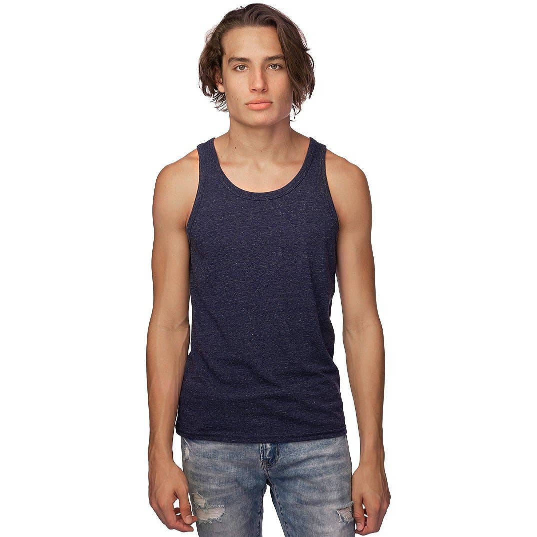 Denim Navy Triblend Tank