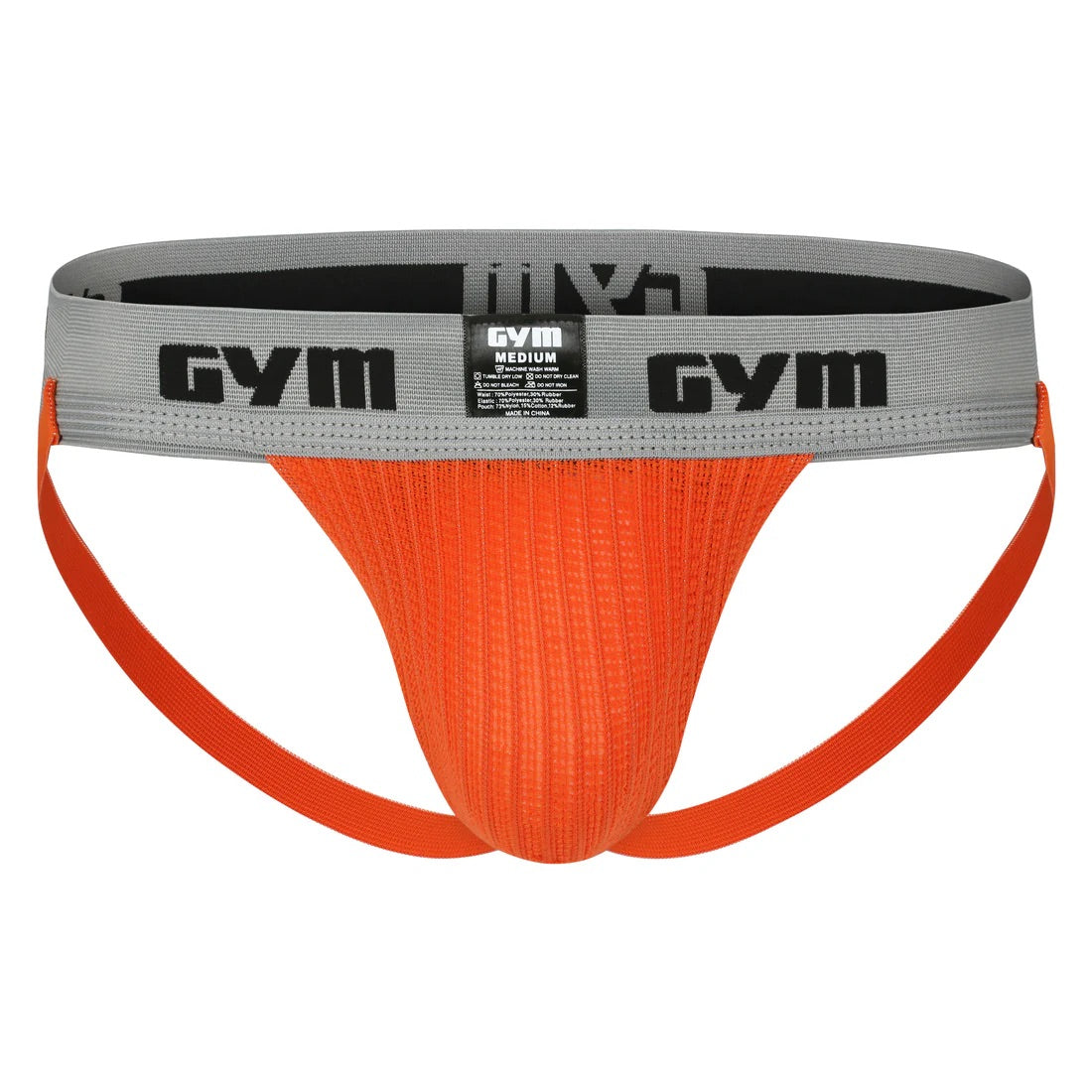 GYM Orange Workout Jock