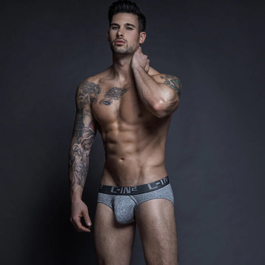 Grey Core Low Rise Brief