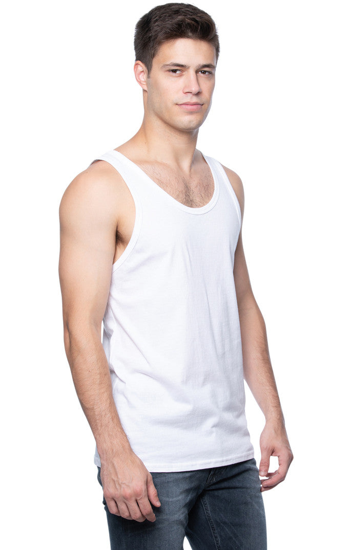 White Cotton Tank