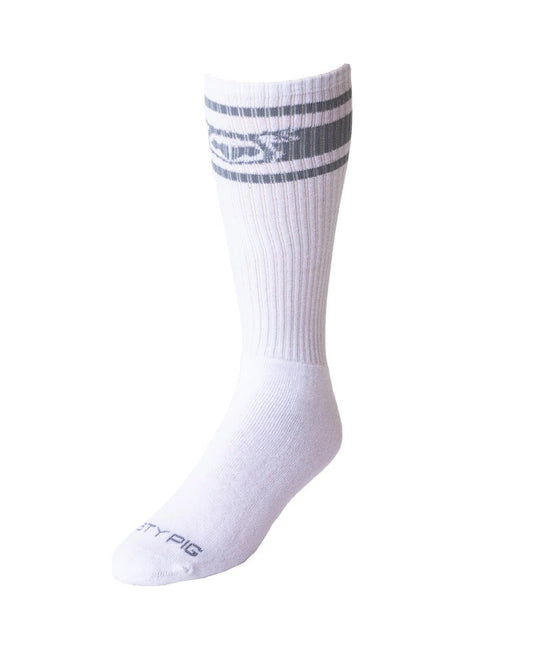 White Hook'd Up Sock
