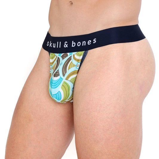 Retro Print Thong