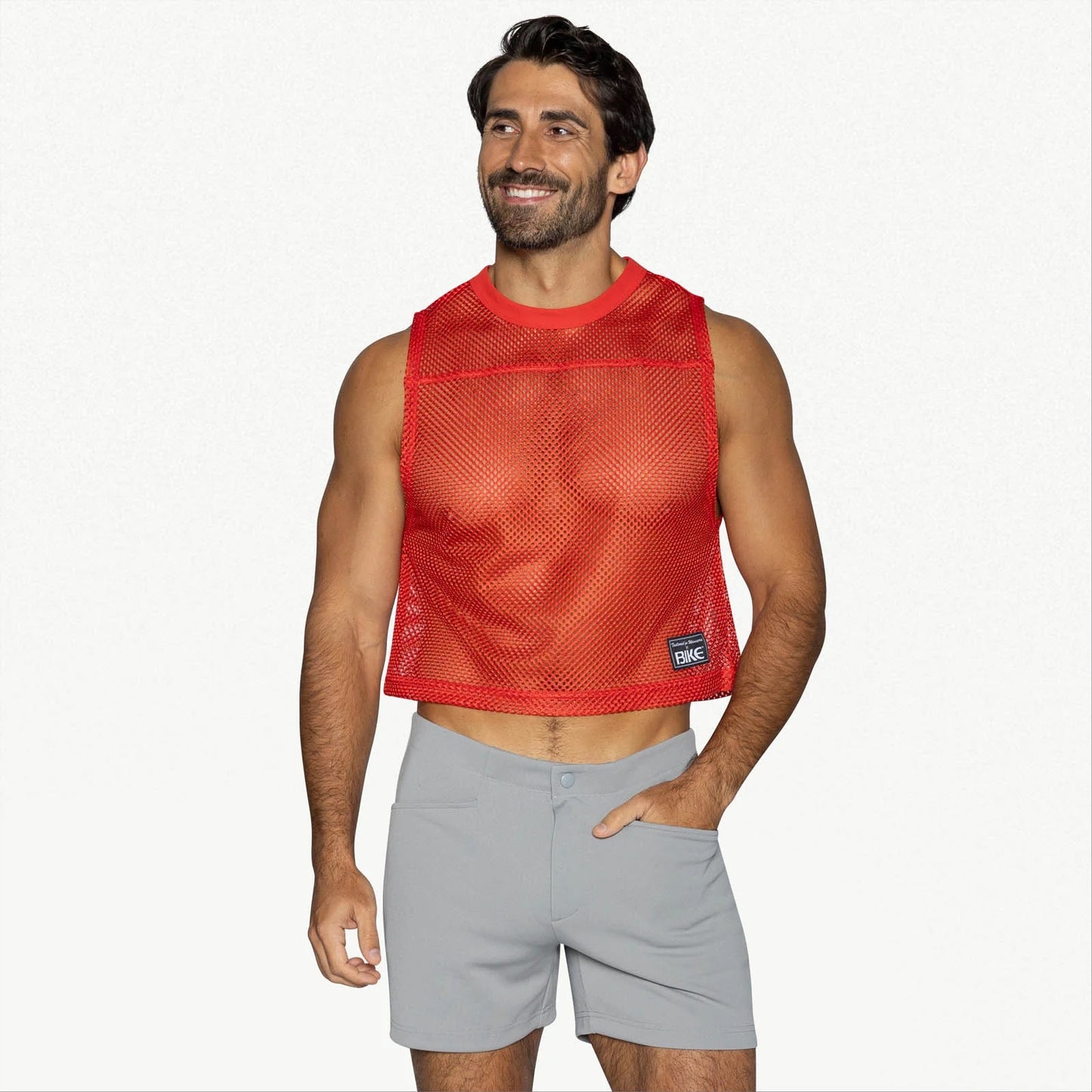 Red Sleeveless Jersey