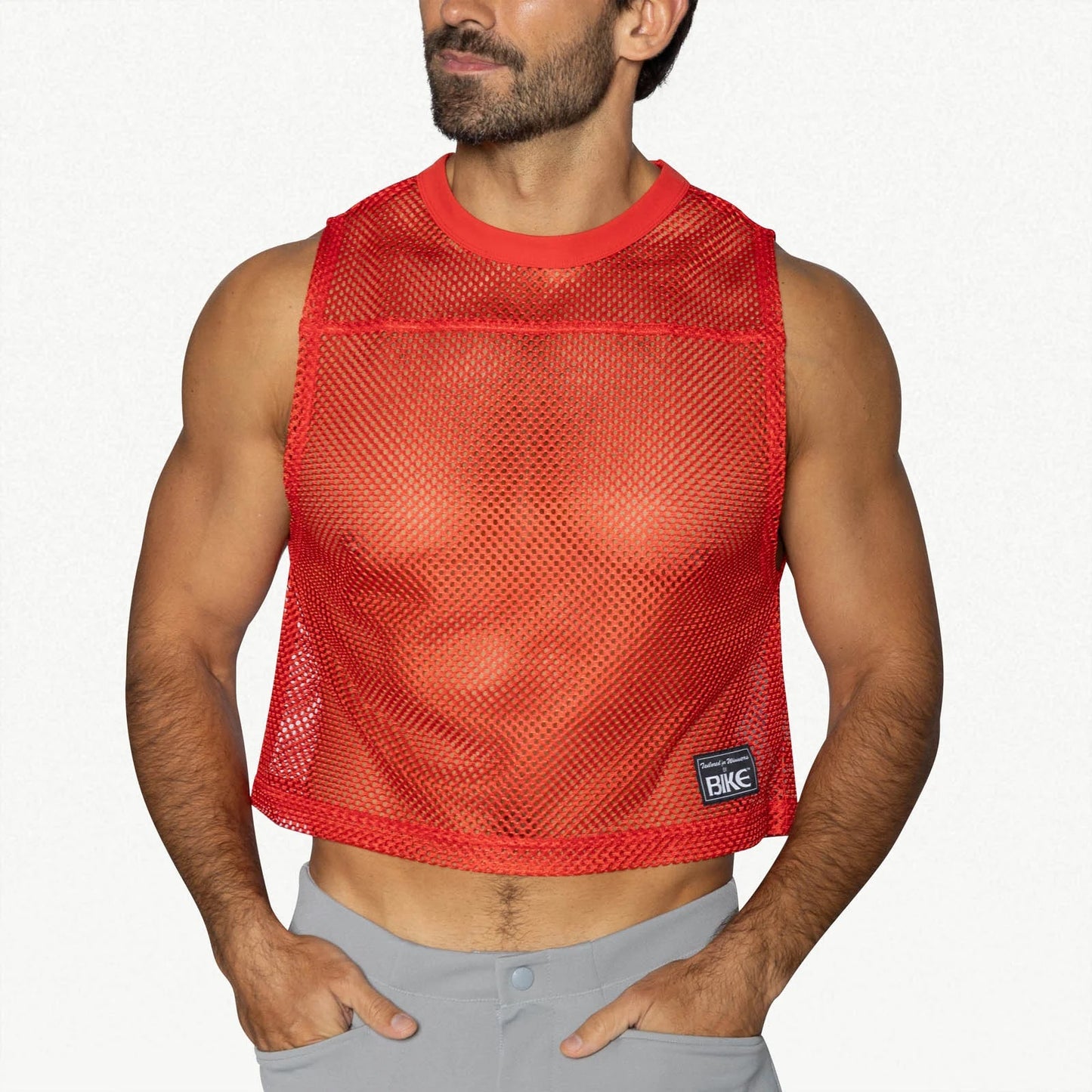 Red Sleeveless Jersey