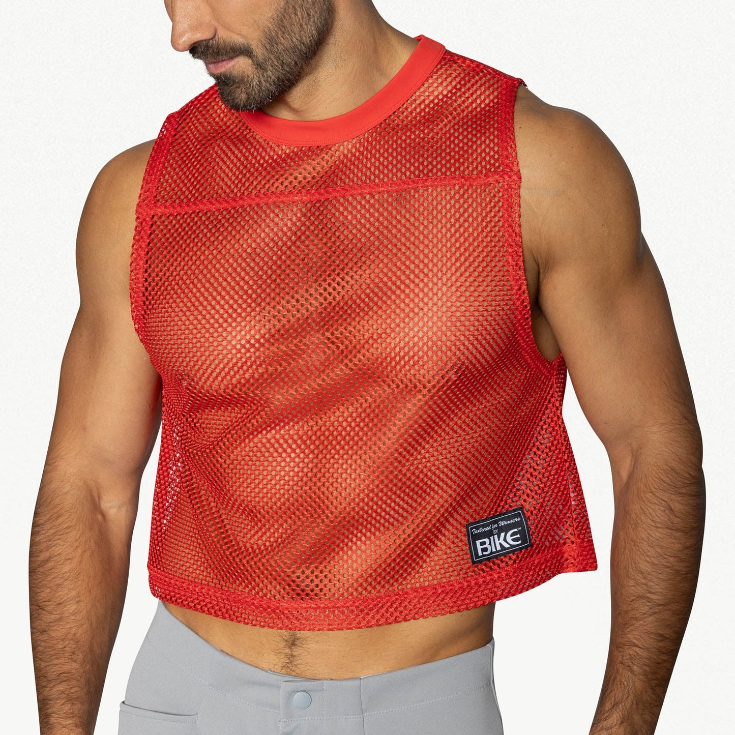Red Sleeveless Jersey