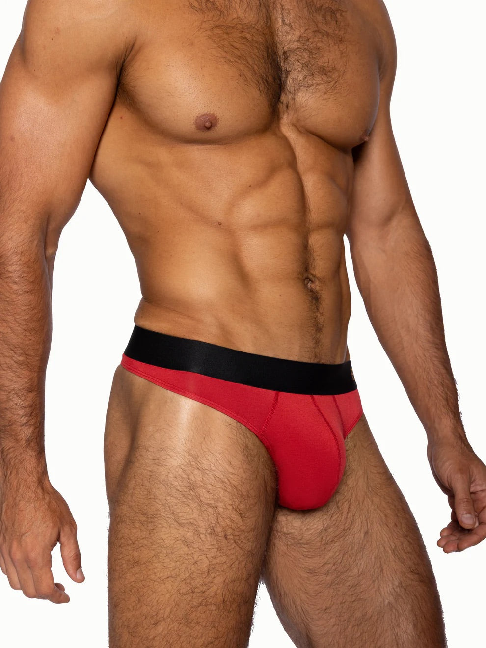 Red Active Thong