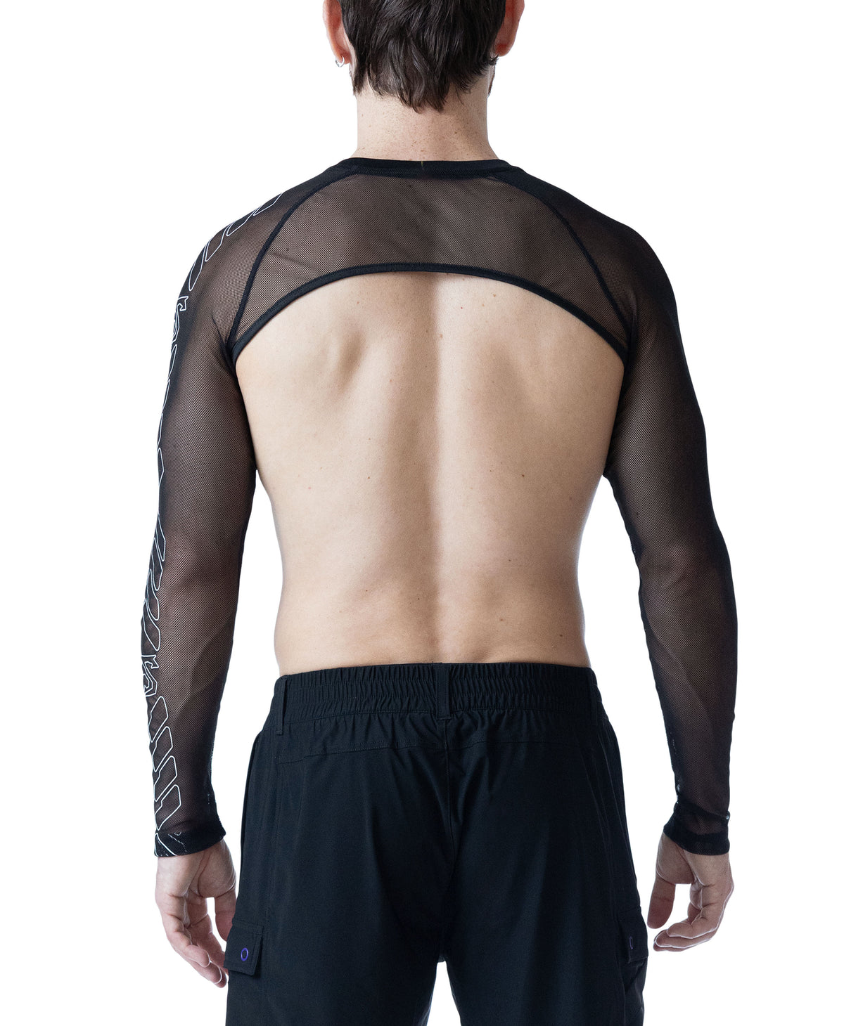 Cyber L/S Crop Top
