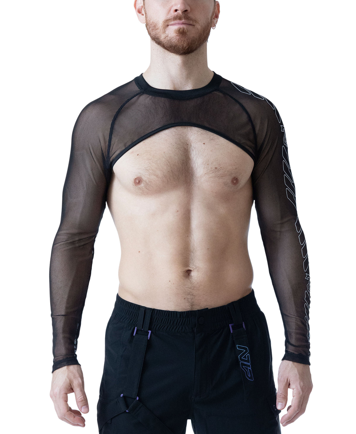 Cyber L/S Crop Top
