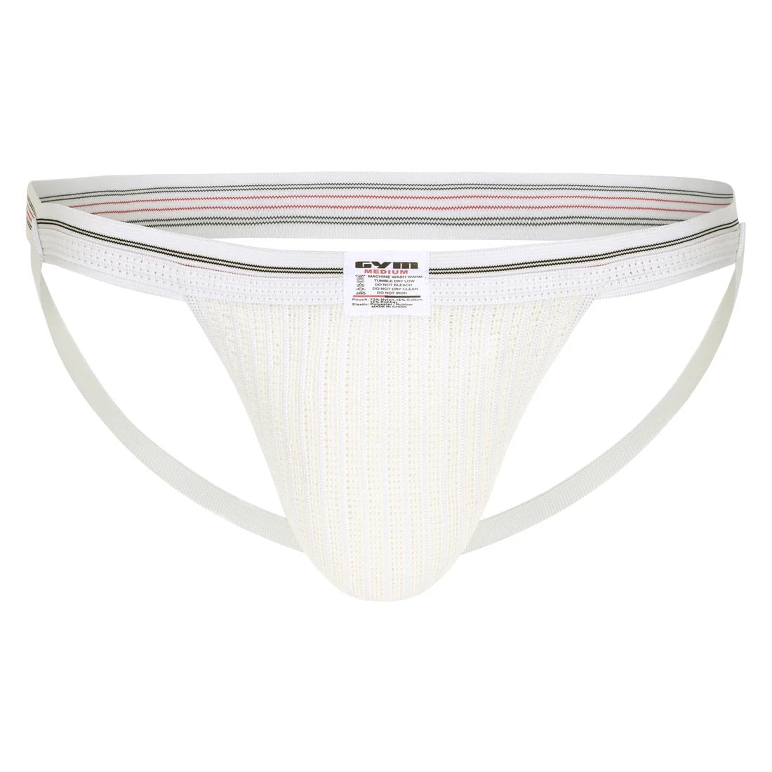 GYM White Swim Jock