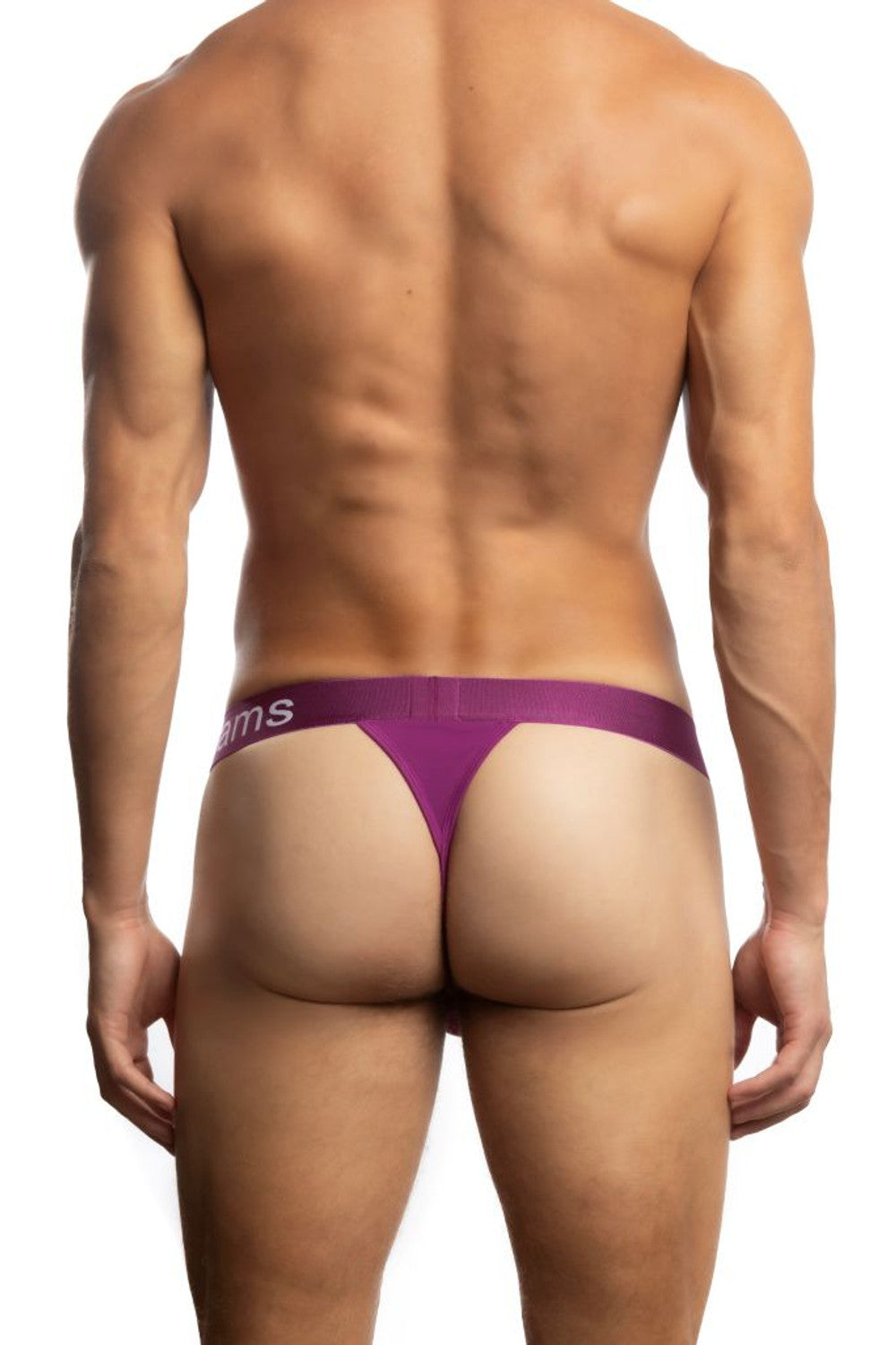 Purple Bamboo Thong