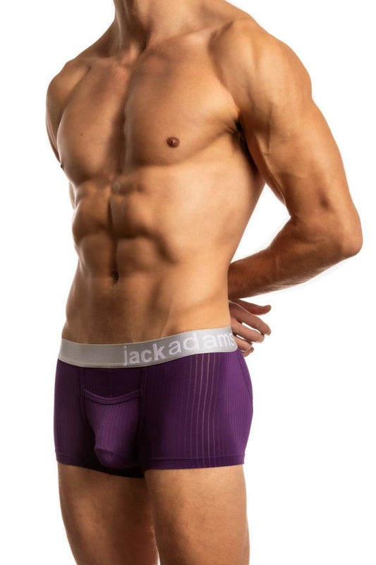 Purple Air Wide Ribbed Modal Trunk