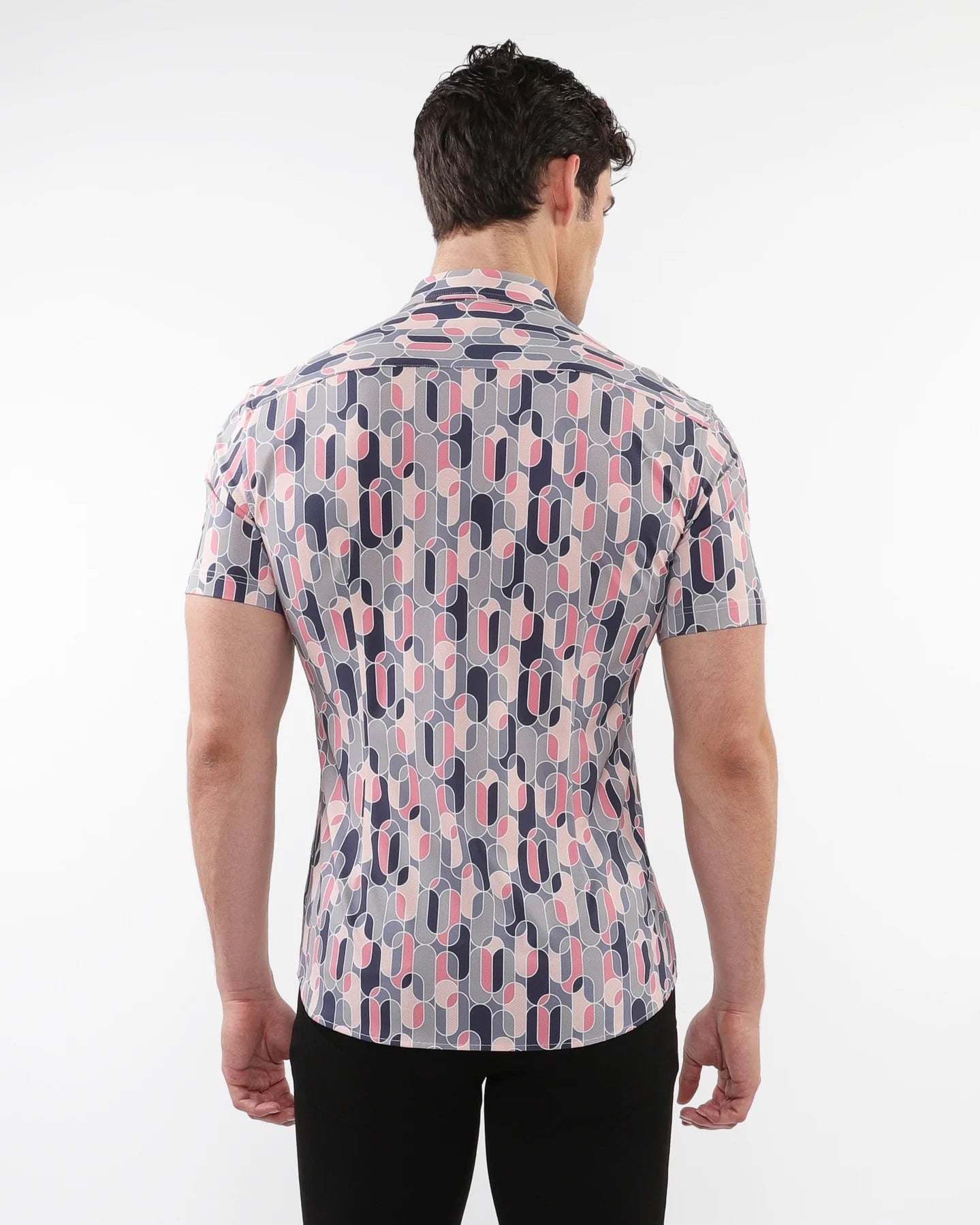 Swirls Printed Performance Shirt