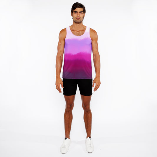 Fuchsia Gradient Tank