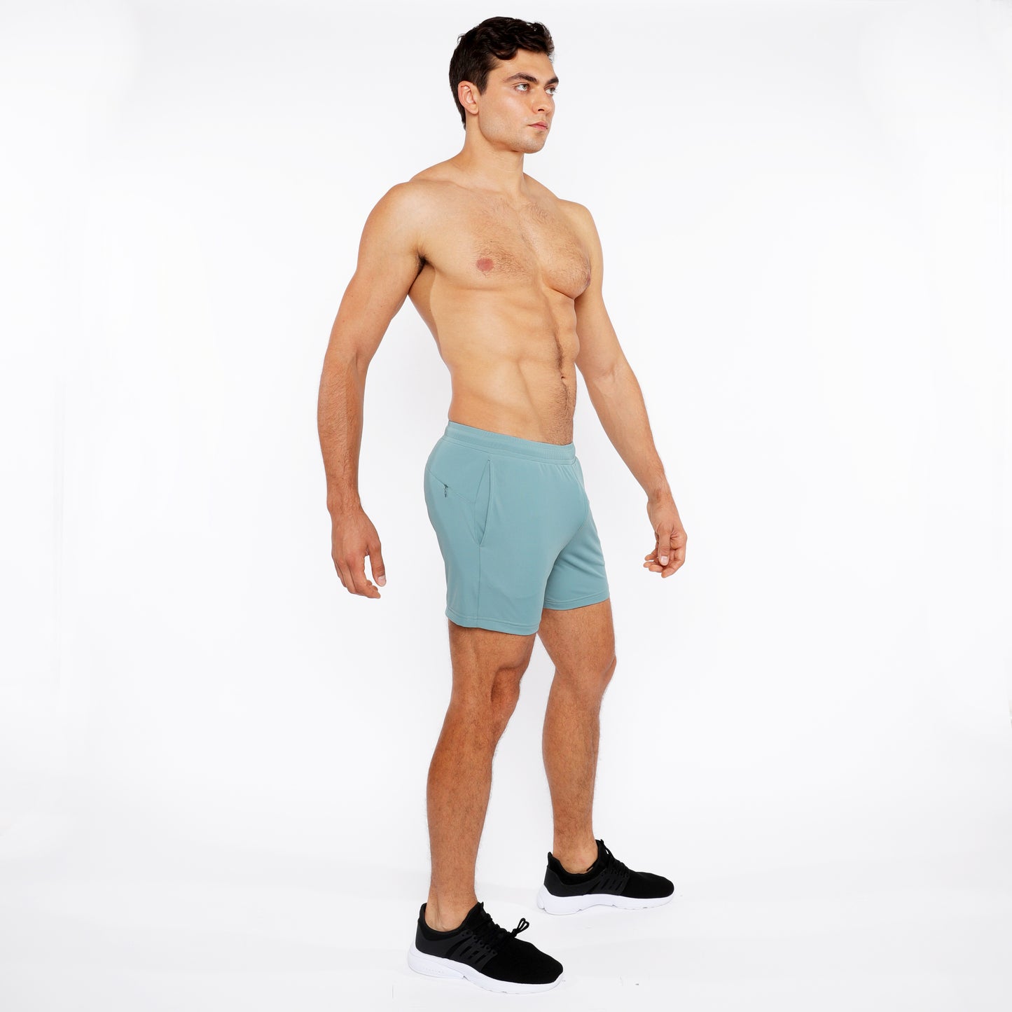 Seaweed Textured Stretch Performance Short