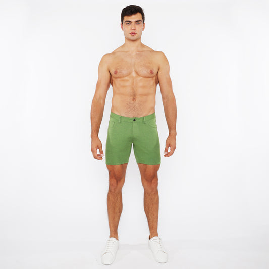 Pea Shoot 5" Stretch Knit Short