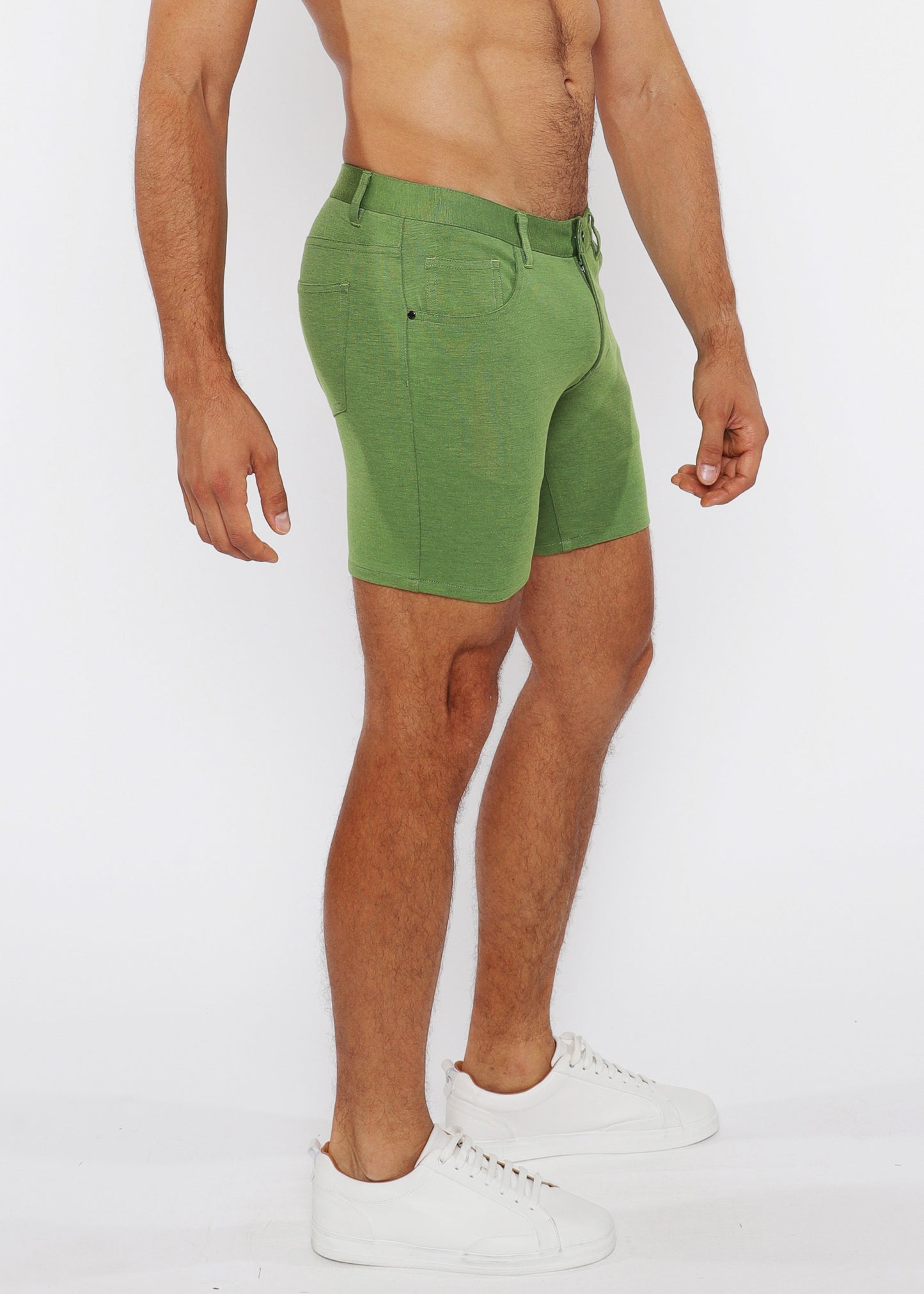 Pea Shoot 5" Stretch Knit Short