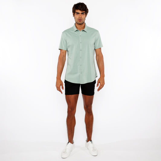 Sprig Stretch Knit Shirt