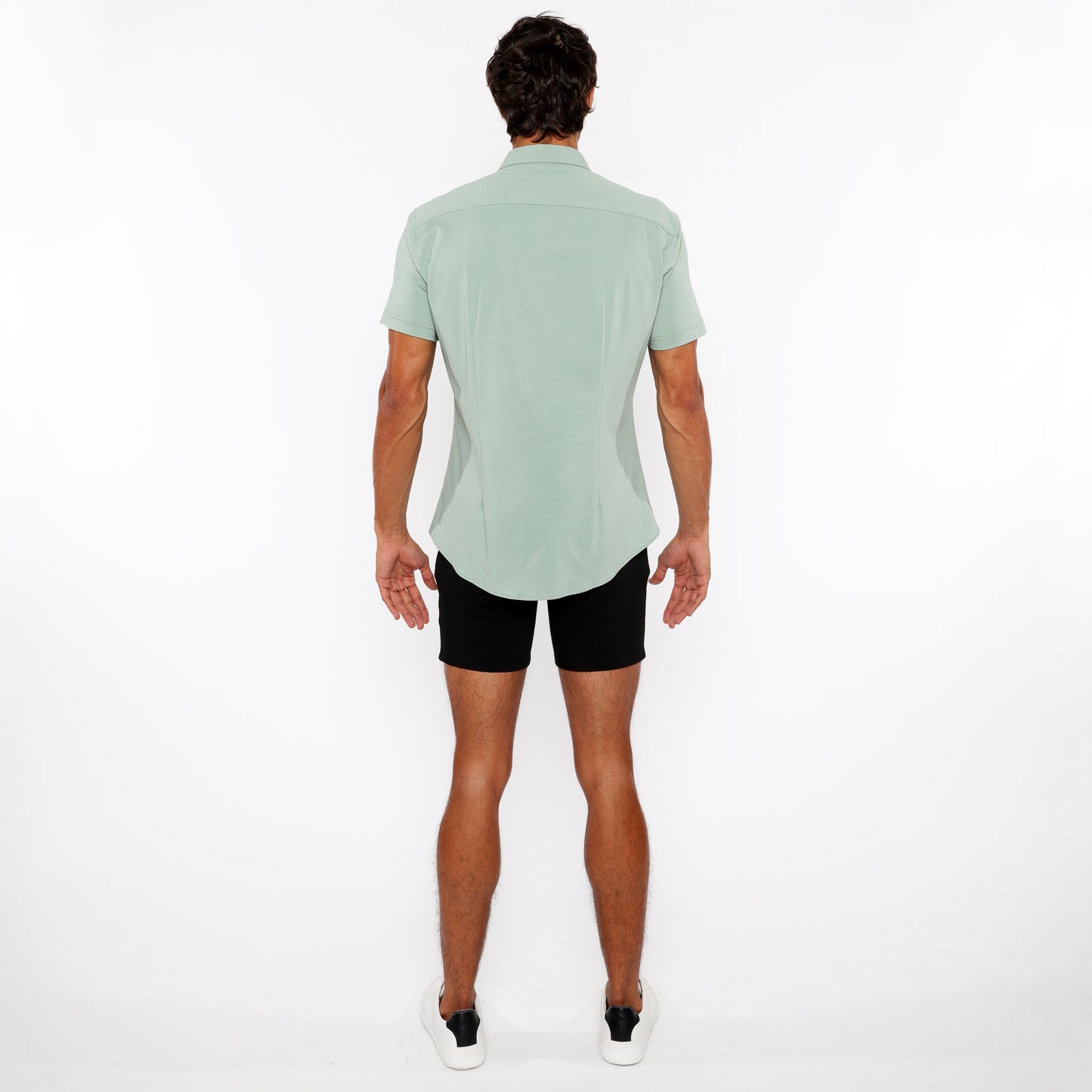 Sprig Stretch Knit Shirt
