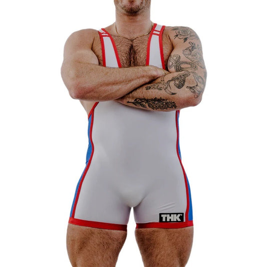 White Vanguard Singlet