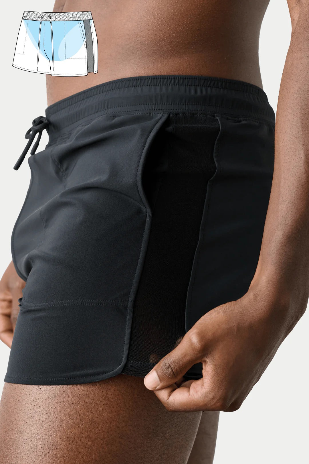 Black Edge Shorts