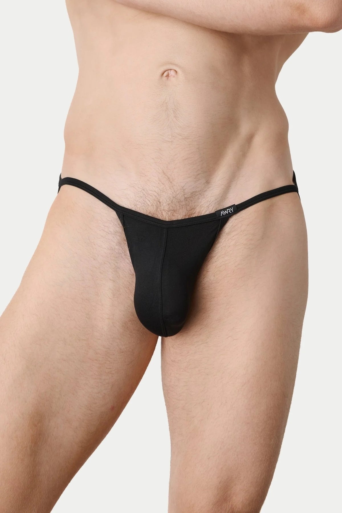 Black String Jock Thong