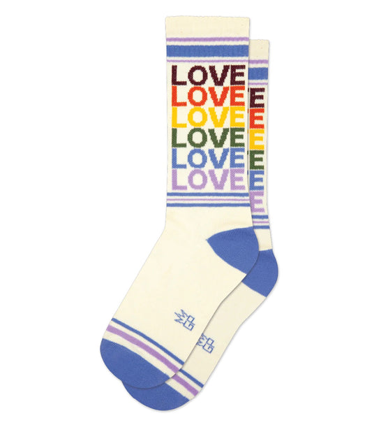 Love Gym Crew Sock