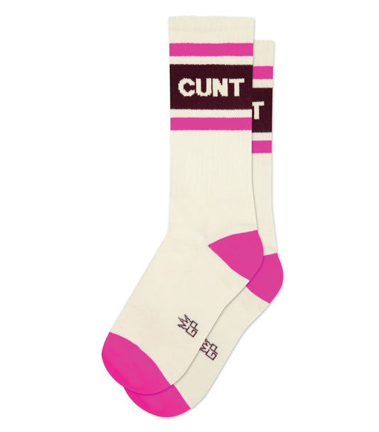 Cunt Gym Crew Sock