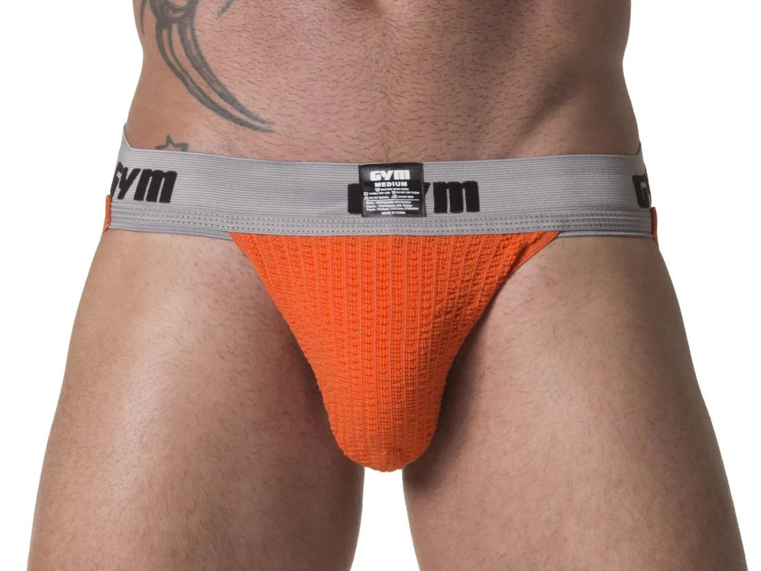 GYM Orange Workout Jock