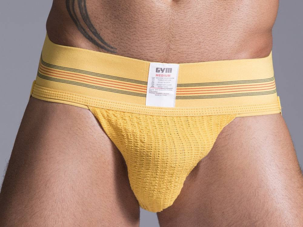 GYM Yellow Old School Jock