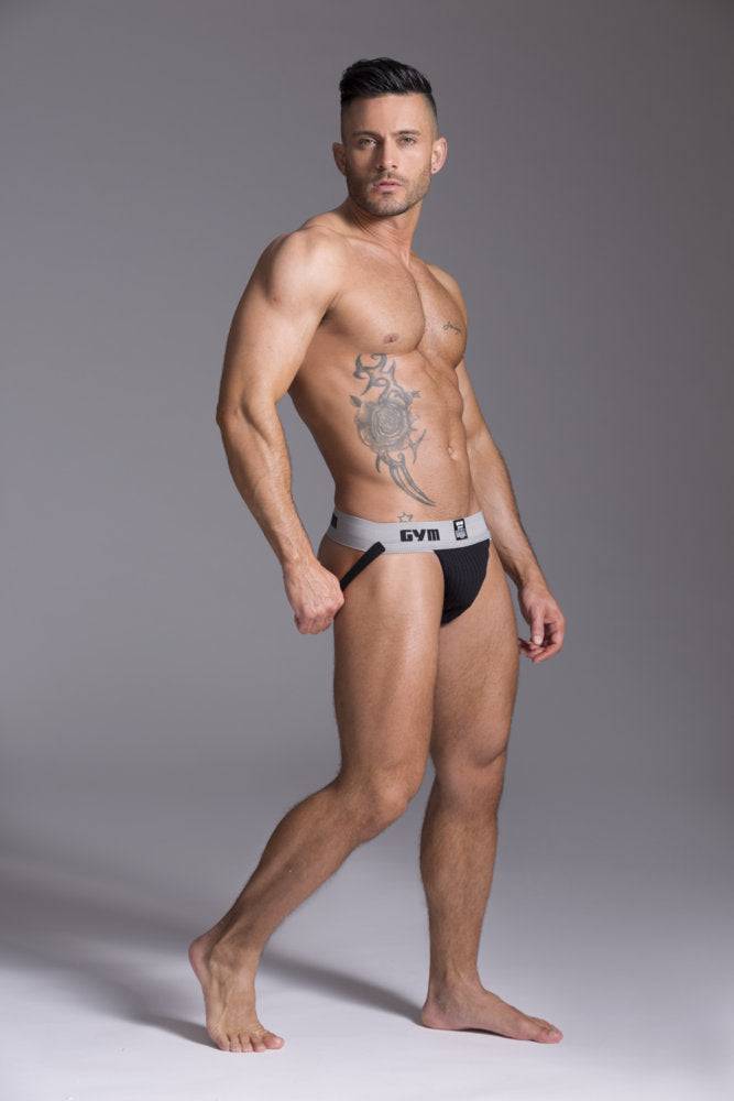 GYM Black Workout Jock