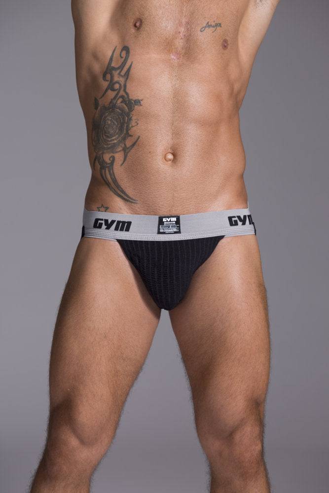 GYM Black Workout Jock