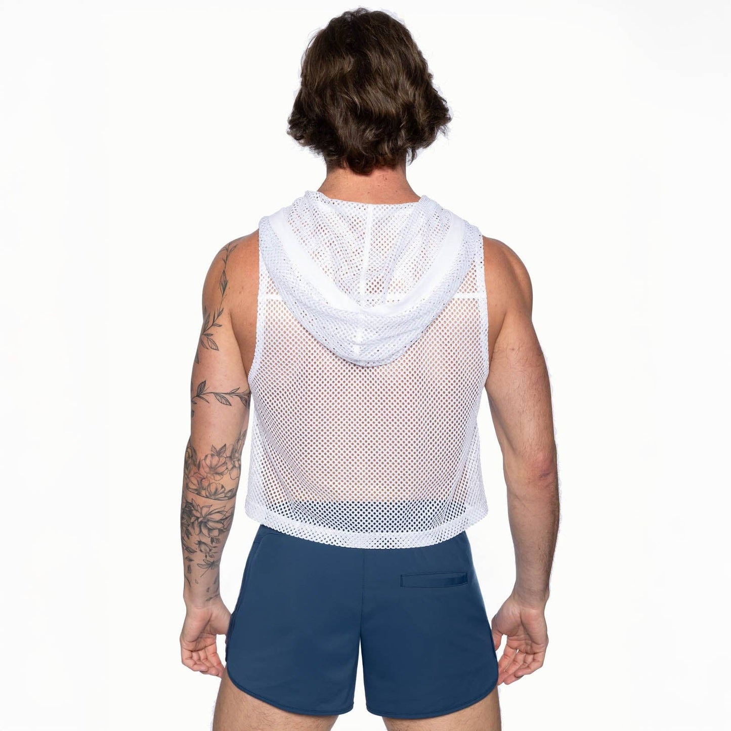 White Hooded Practice Jersey