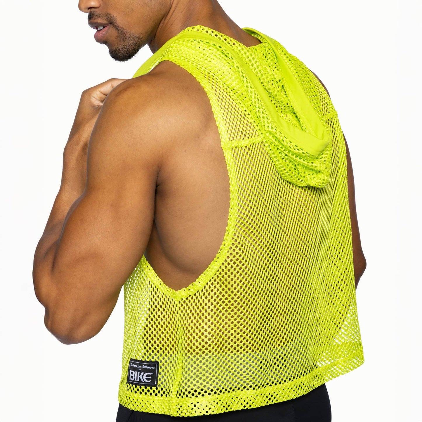 Lime Hooded Practice Jersey