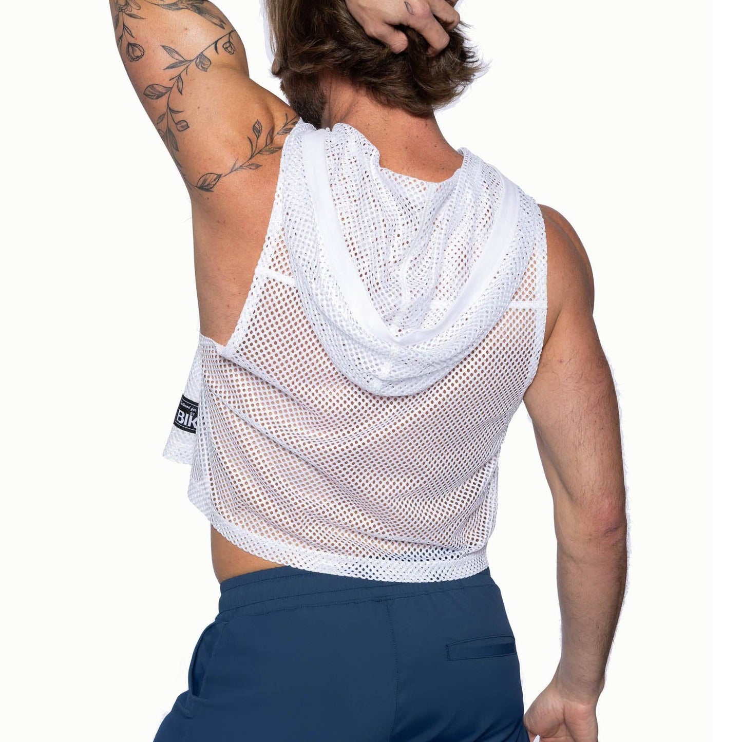 White Hooded Practice Jersey