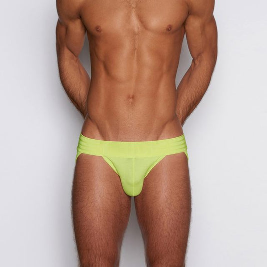 Yellow Hard Core Sport Brief