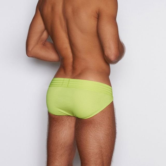 Yellow Hard Core Sport Brief