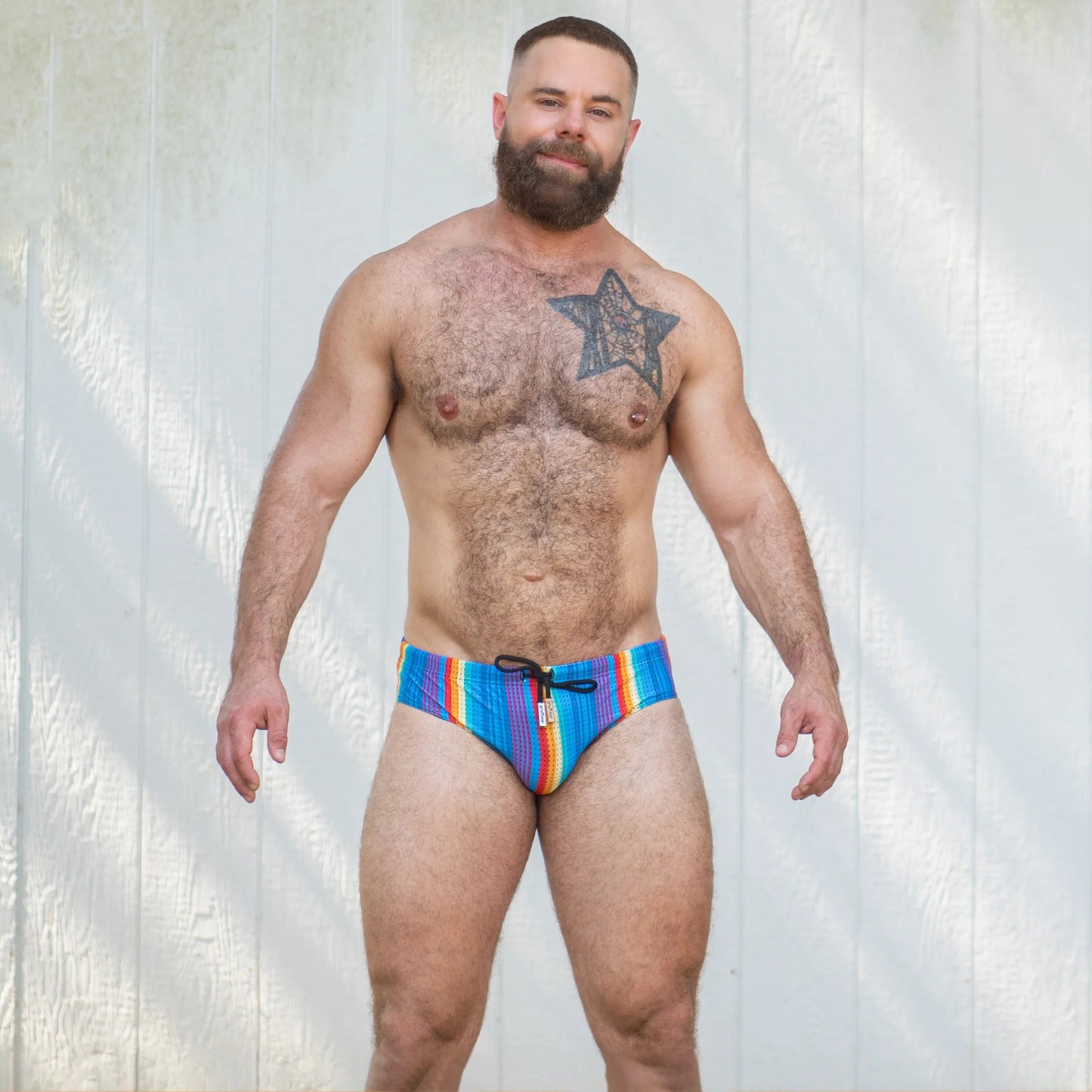 Rainbow Bulge Boost Swim Brief