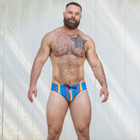 Rainbow Bulge Boost Swim Brief