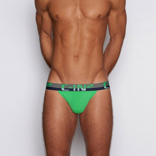 Green C-Theory Thong