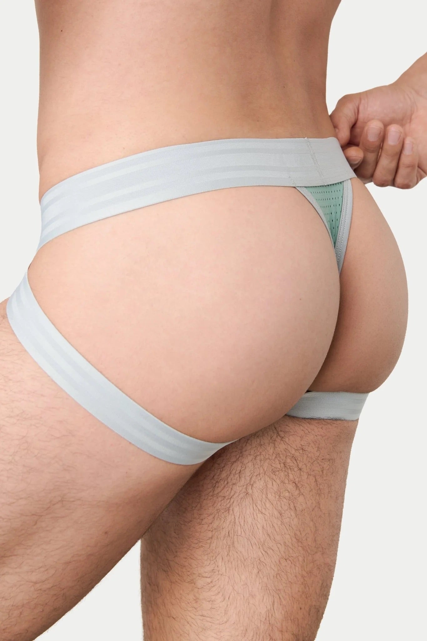 Sea Foam Lift Jock Thong