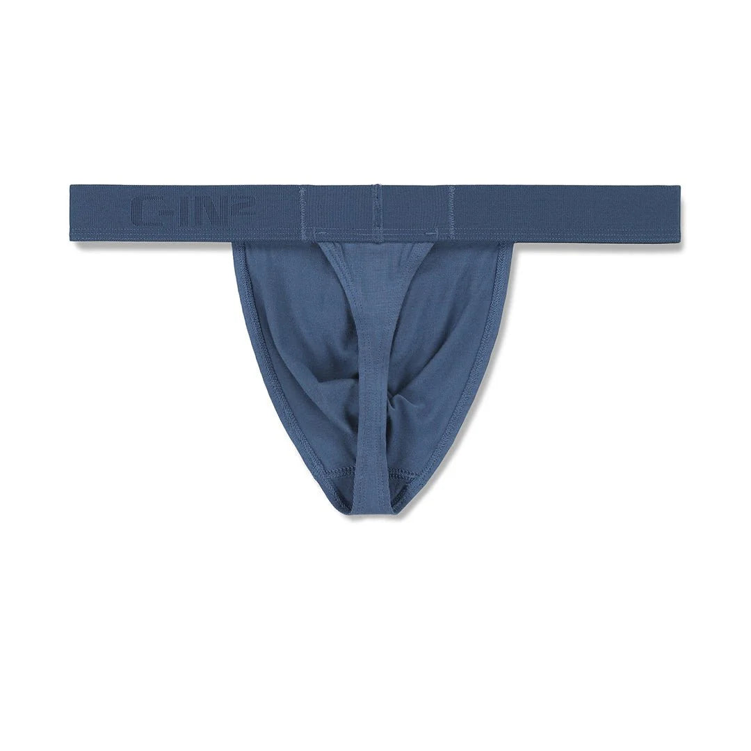Blue Minimal Thong