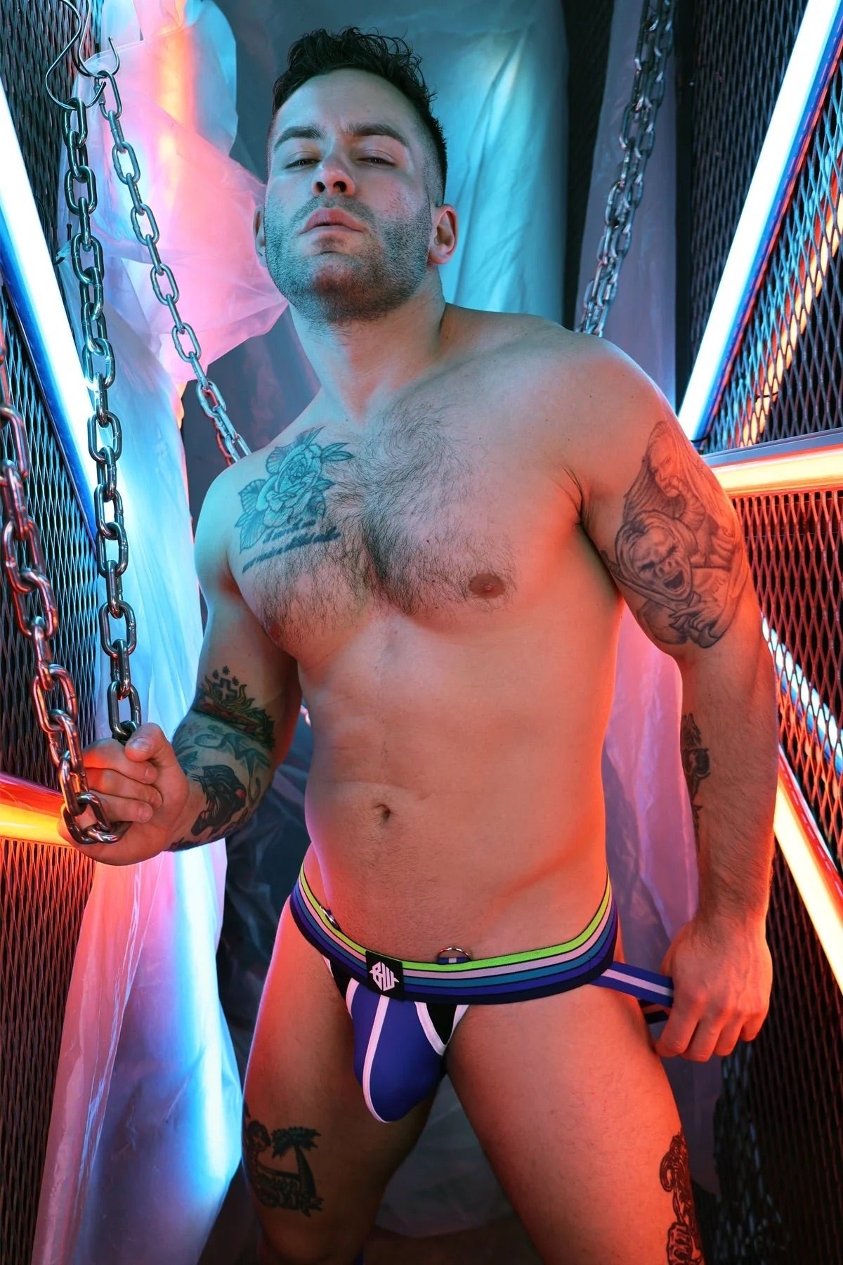 Blue Retro Remix Jock
